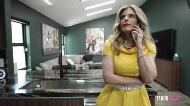 Hot Blonde With Huge Tits Pays Off Her Husbands Debts - Cory Chase