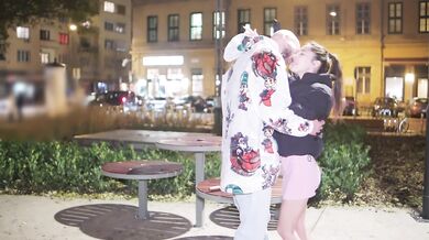 "CUM INSIDE ME!" - Petite Italian Teen Eva Generosi Picked Up In Public For Pussy Creampie