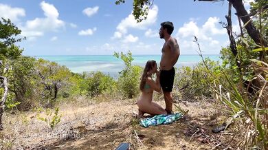 Caught having sex – Anal by the seaside – Public blowjob – Amateur compilation