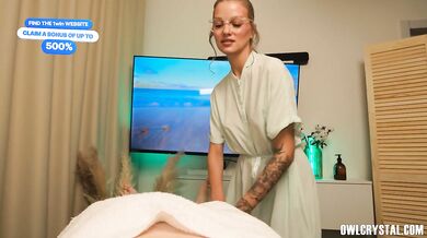 The Shy Masseuse Couldn’t Resist Her Client’s Big Cock