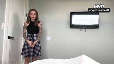 Morning sex with my cute stepsister before school