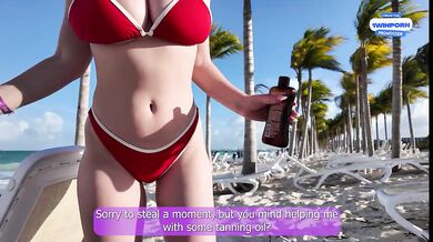 Big Tits Hot Girl Asked for a Little Favor on the Beach...ended with ‍...