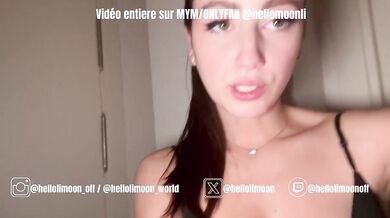 French girl hard fuck with big cock cum on pussy HELLOLIMOON French