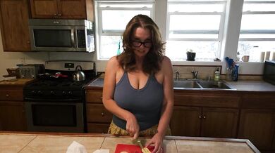 A Hot Milf Stepmom gets a lesson in cards and gives her stepson a lesson in sex.