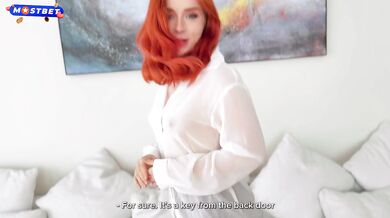 The Real Estate Agent Got a Real Anal Orgasm After Showing a New Villa