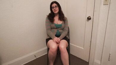Shady Producer Interviews Filthy but Shy Slut Vicki