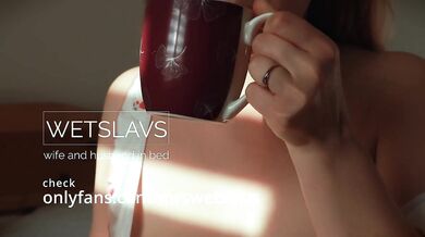 Passionate sex in the morning. My wife's curvy body is exciting in any position.