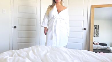 Step Mom MILF shows a Try on haul to Step Son