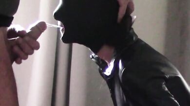 Preview - MILF mouth-fucked with saliva and cum