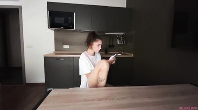 Truth or Dare Game With Friend Ended With Hot Sex On The Table And Pussy Creampie