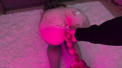 My second anal fisting. A friend almost put his hand in my ass. I really enjoyed it