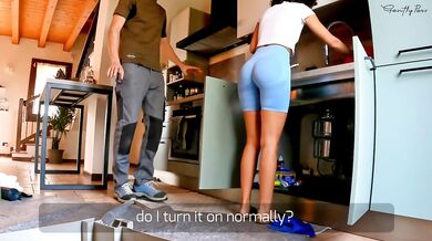 PLUMBER ADVENTURE PT1: special work for an onlyfans's woman