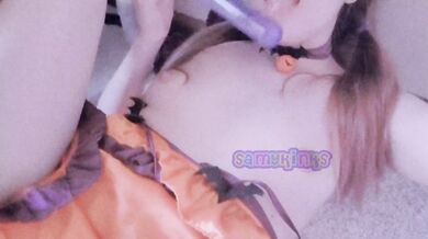 horny teen slut needy for halloween contest 2022