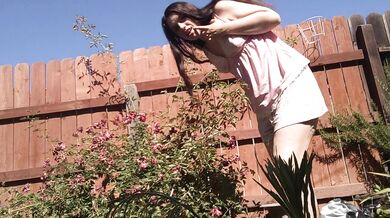 PinkMoonLust Camera angle test behind the scenes Instagram Twitch TV camgirl Live Wardrobe Bend Over