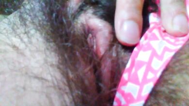 Would you like to buy Pink's DIRTY Panties After She Fucks Them Up with her Cute Hairy PAWG Pussy?
