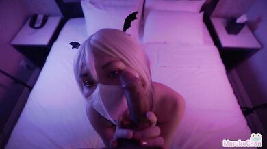Crazy Creampie the Succubus who Sucks my Dick, and Check the Cum Leaking Out Nicely