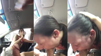 Gagging on Daddy about to get throatpie when stupid fucking park ranger