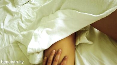 Tender morning sex of a young couple