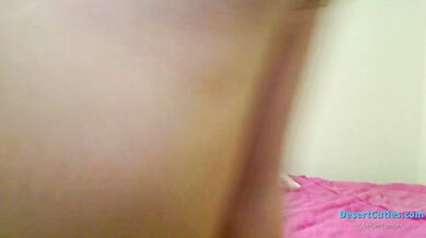 Cute brunette college girl from Tucson takes gets naked real fast and spends a long afternoon
