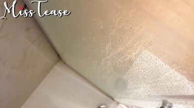 MULTIPLE RUINED ORGASMS in the SHOWER! / POV / CUMSHOT / HANDJOB - MissTease