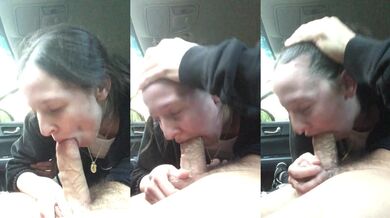 Long sloppy romantic deep throat face fuck • ends with throatpie