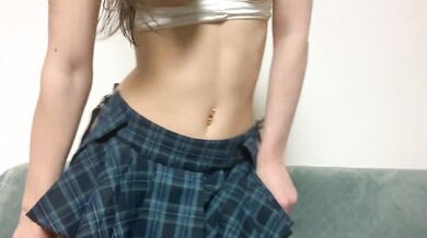 Wet Eva After School Fucks Herself With Her Fingers 4K 18+