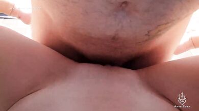 Shy Girl fuck on Rooftop and getting caught