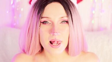 Happy Easter bunny Cum on my face split tongues play