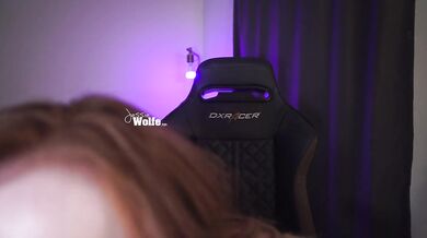 Red head wants your cock so bad she tells you how to jerk it while fucking herself