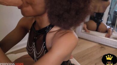 PrincessHaze Celebrates the Start of Summer With a Blow job- Cum In Mouth