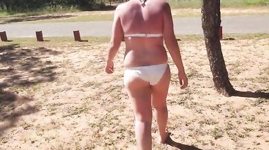 Teen humiliating walking pubic piss facial