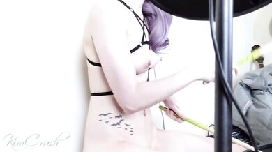 Trying To Drum W/ Vibrator In Pussy (Low Setting) (This Too Shall Pass)
