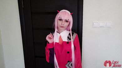 Zero Two got anal creampie