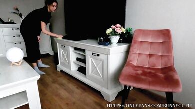 Lonely Wife Found Dildo And Got Lovely Squirt!
