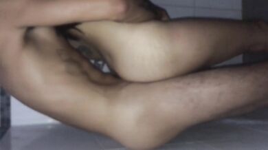 fucking with my girlfriend in the bathroom and in the shower