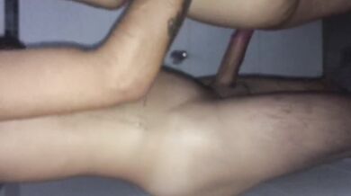 fucking with my girlfriend in the bathroom and in the shower