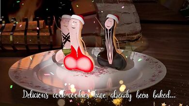 Let him cum 3 times - Christmas story from Hotkralya