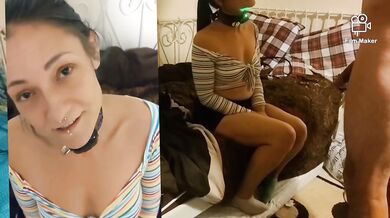 Real amateur bdsm couple play time