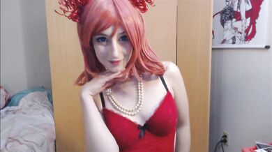 Love Live Cosplay Nishikino Maki Dances and Strips For You