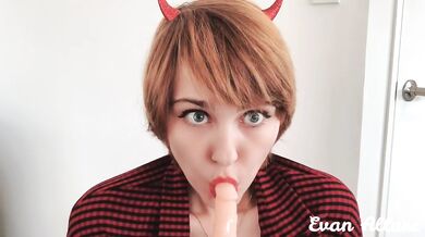 Cute Succubus Sucking Your Small Penis
