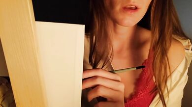Horny painter gives you a handjob ASMR roleplay CUSTOM VIDEO