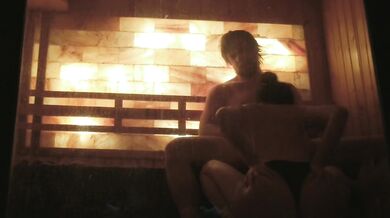 Wet Lotus & DickTator steamy sauna session
