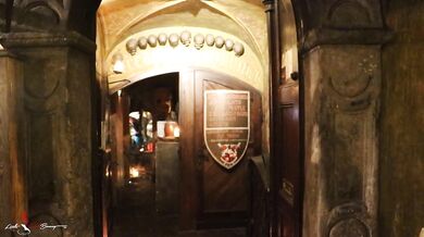 Walking in Prague at Night