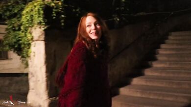 Walking in Prague at Night