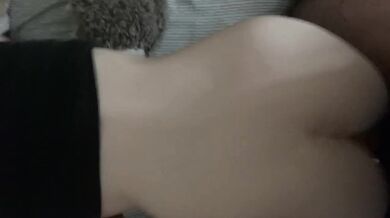 Playful Couple In Dorm Room