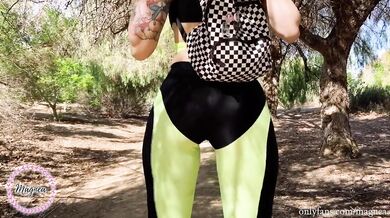 Public Flashing On My Morning Hike