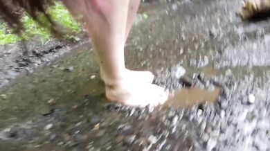 Pissing On My Feet In the Mud