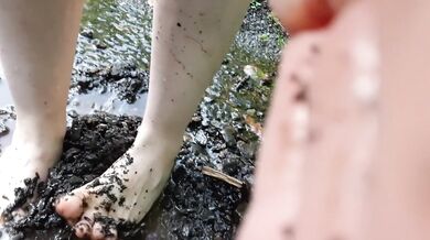 Pissing On My Feet In the Mud