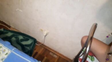 Little whore gets spanked for bad behavior. Her ass and nipples deserve it