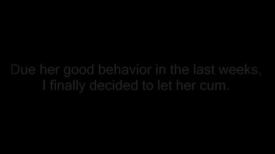Submissive Teen Finally Allowed to Cum - Cherry Adams - Short Version
